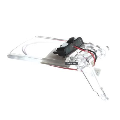 Frigidaire 241685704 Refrigerator Water Actuator Lighted Silver