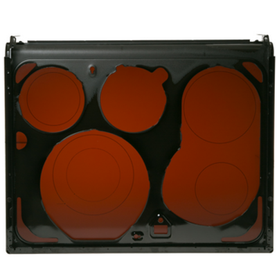 General Electric WB62X20903 Range Glass Maintop Assembly Black