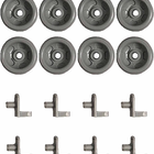 General Electric WD35X21041 Dishwasher Lower Rack Roller Kit  8Pk
