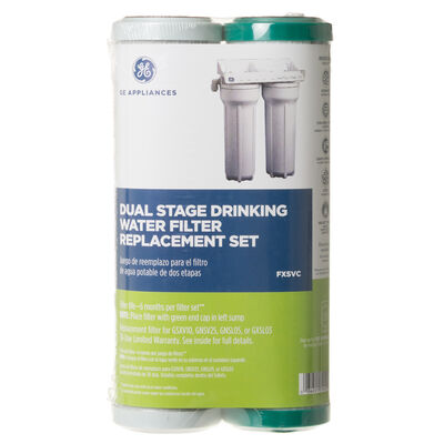 General Electric FXSVC Dual-Stage Drinking Water Filter Set