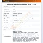 Hobart 21040-1 Natural Gas Safety Control 3.5" WC ADJ 3"-7" WC