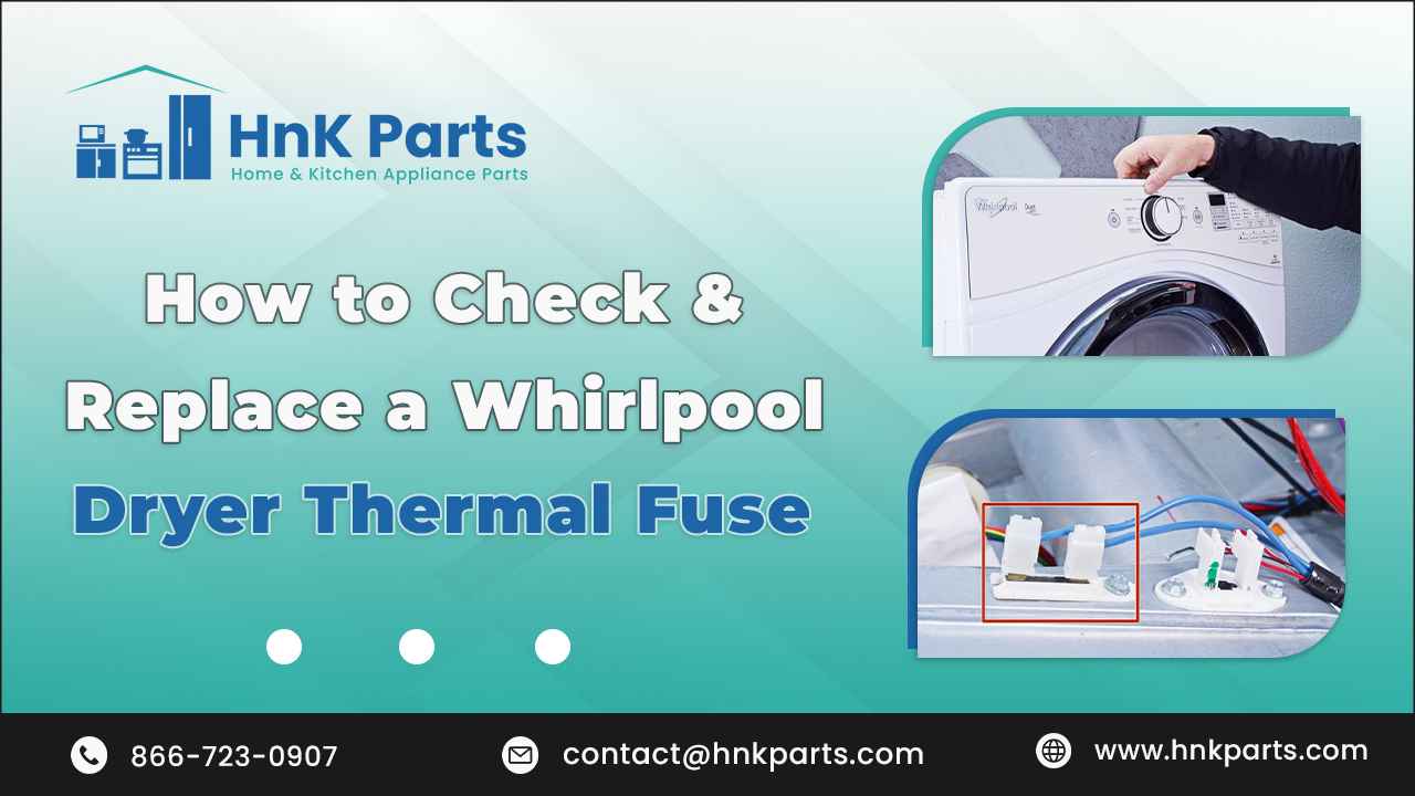 How to Check and Replace a Whirlpool Dryer Thermal Fuse