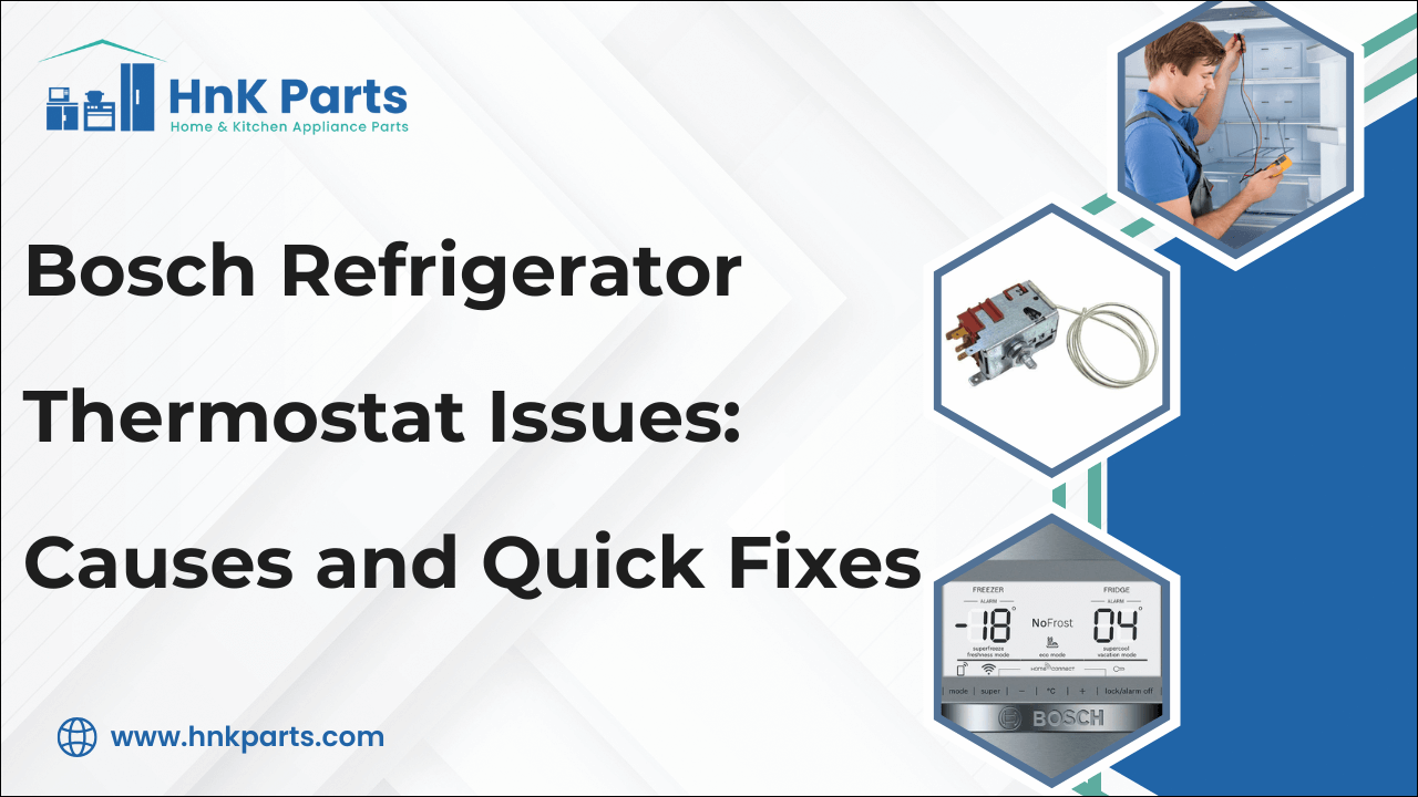 Bosch Refrigerator Thermostat Issues: Causes and Quick Fixes