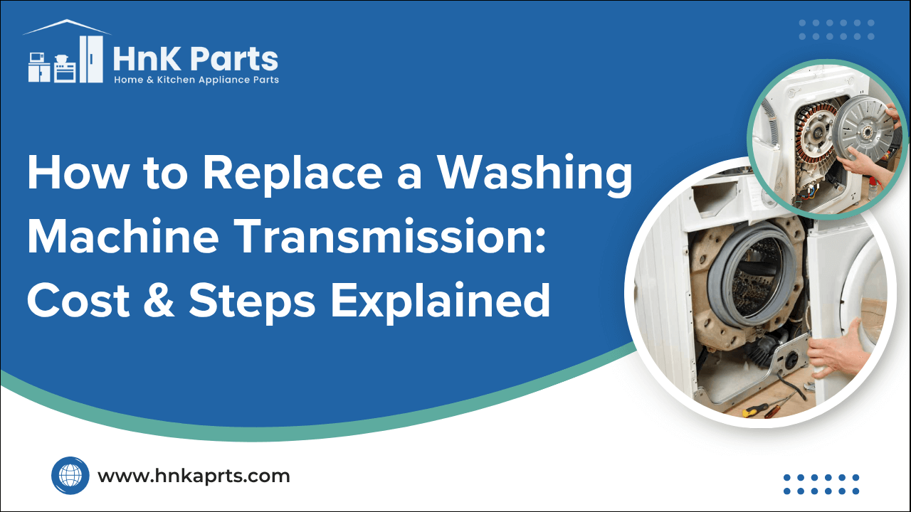 How to Replace a Washing Machine Transmission: Cost & Steps Explained