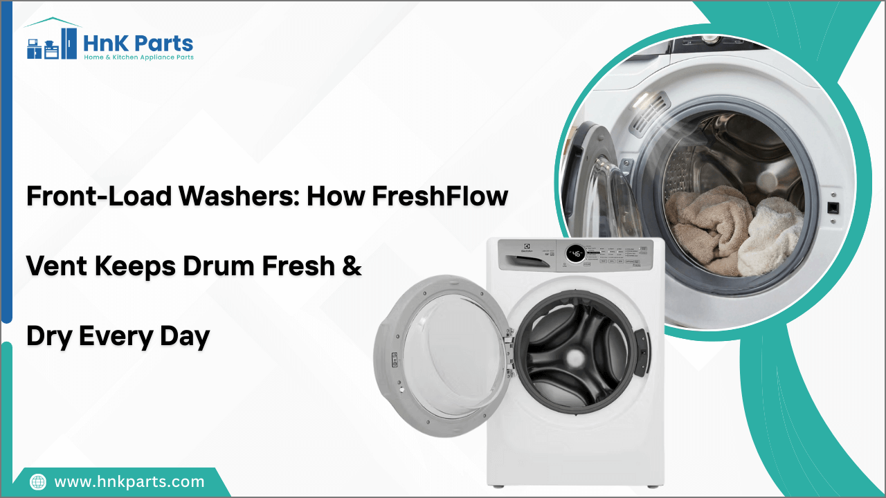 Front-Load Washers: How FreshFlow Vent Keeps Drum Fresh & Dry Every Day