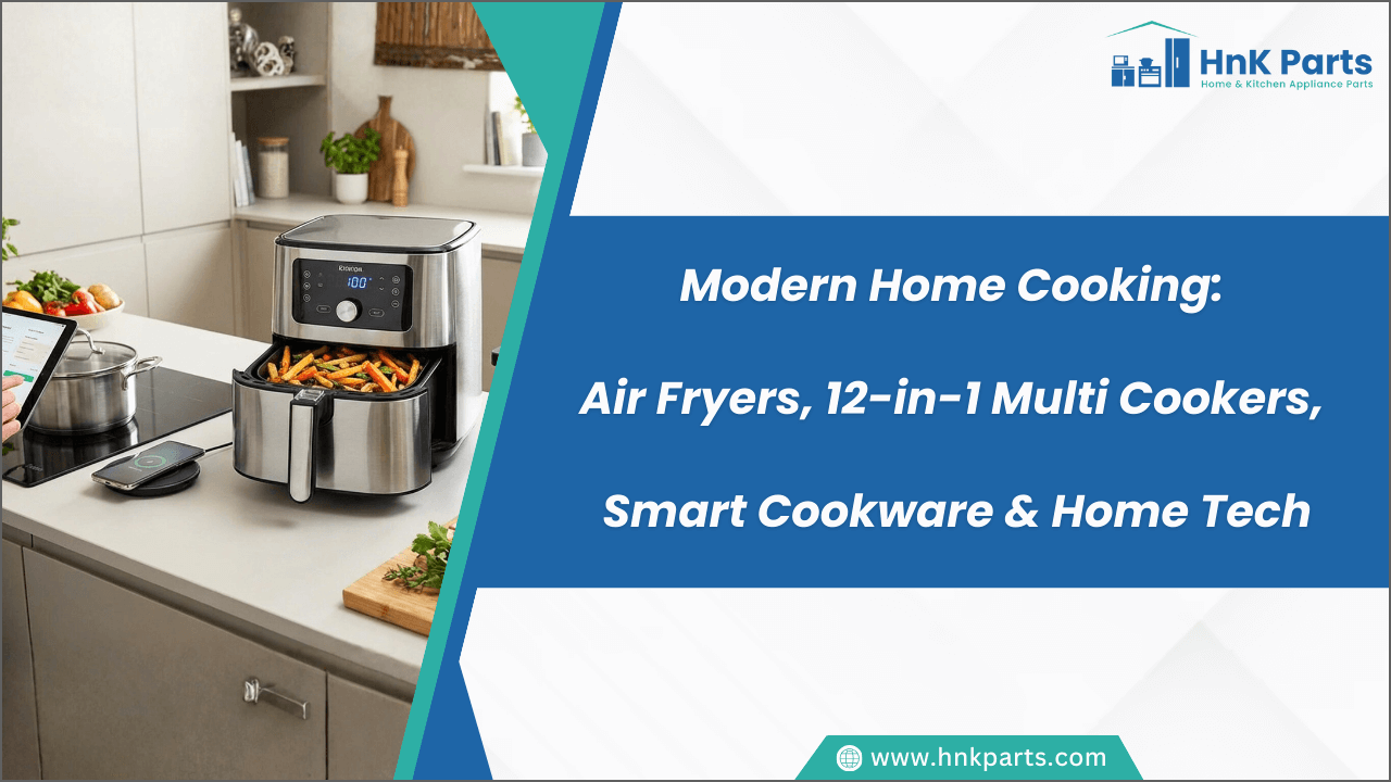 Modern Home Cooking: Air Fryers, 12-in-1 Multi Cookers, Smart Cookware & Home Tech