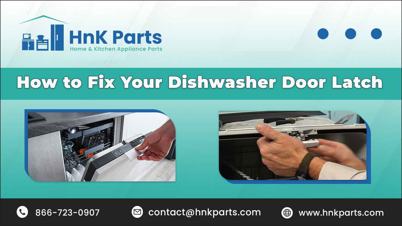 Quick Repair: How to Fix Your Dishwasher Door Latch