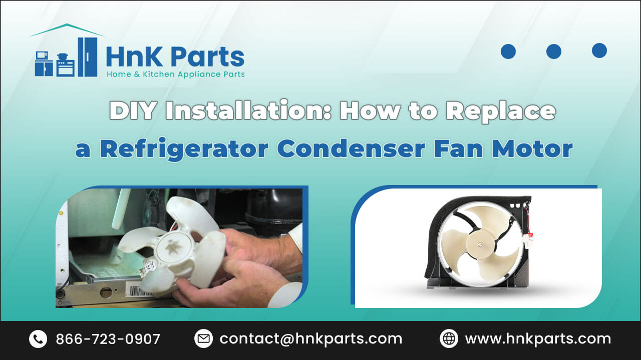 DIY Installation: How to Replace a Refrigerator Condenser Fan Motor