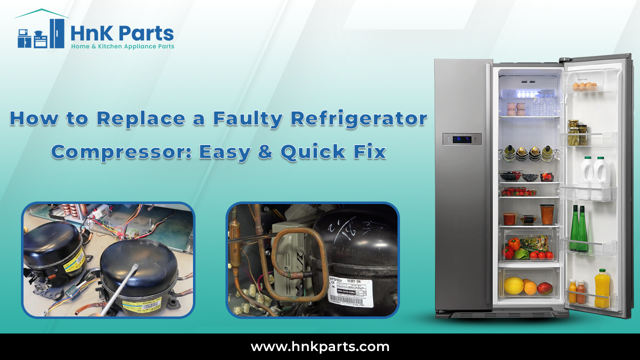 How to Replace a Faulty Refrigerator Compressor: Easy & Quick Fix