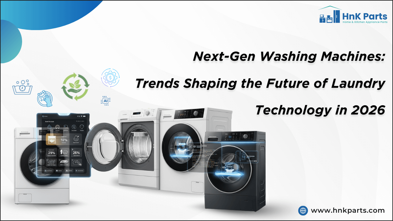 Next-Gen Washing Machines: Trends Shaping the Future of Laundry Technology in 2026