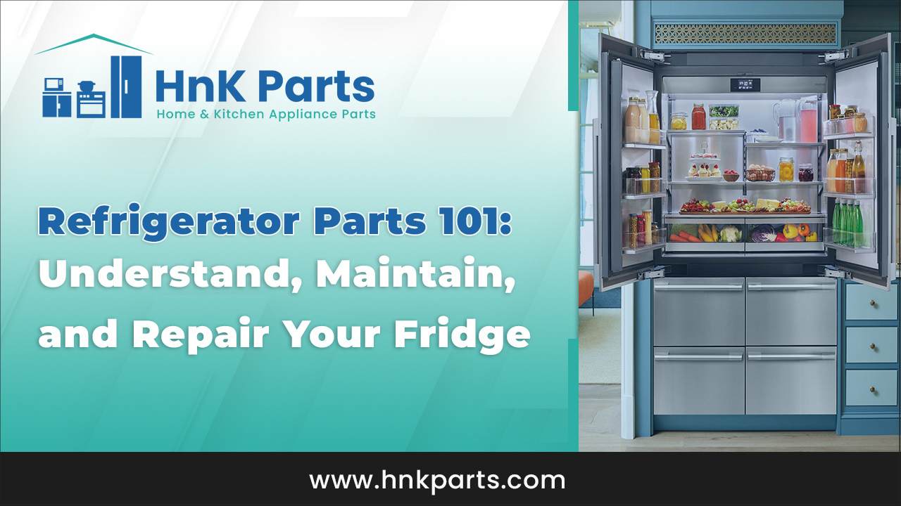 Refrigerator Parts 101: Understand, Maintain, and Repair Your Fridge