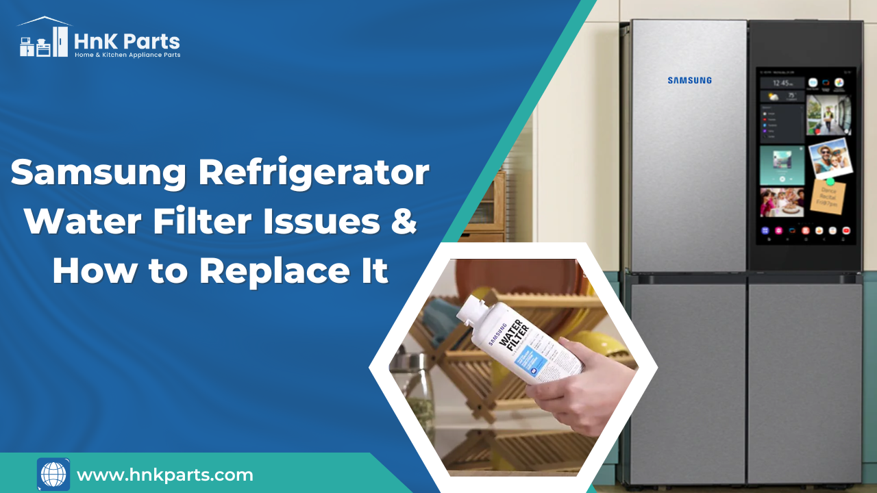 Samsung Refrigerator Water Filter Issues & How to Replace It