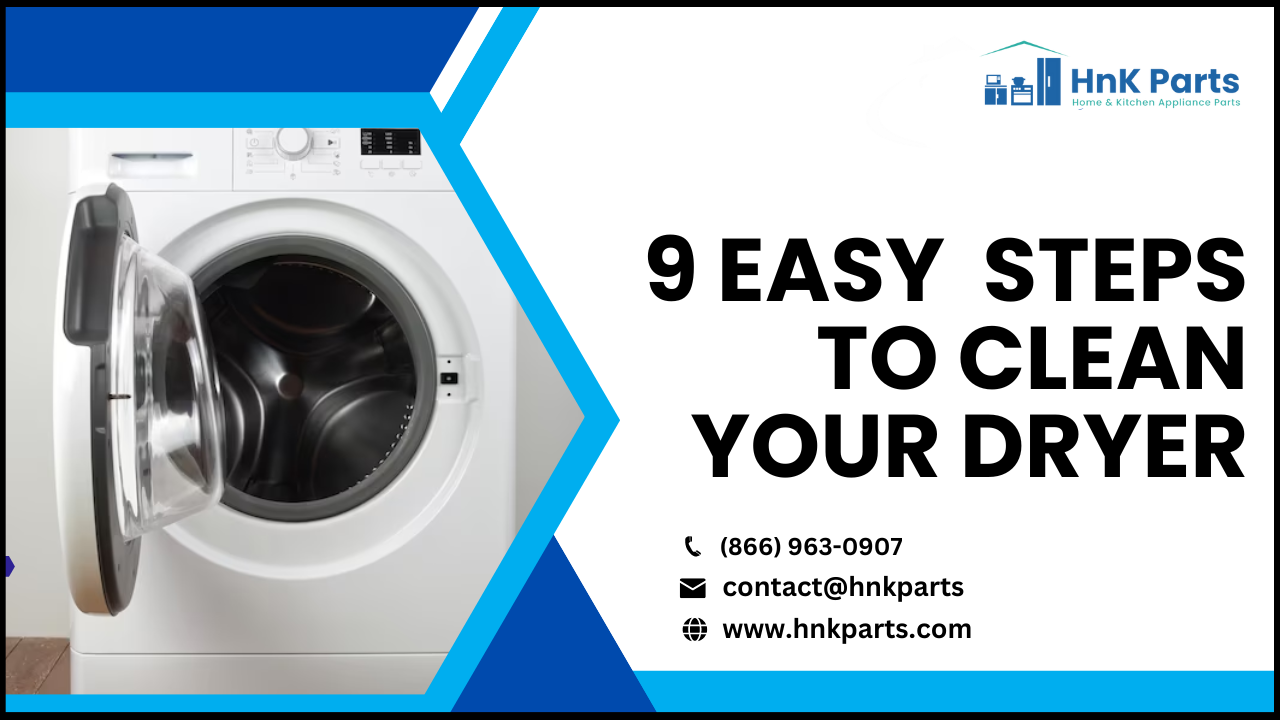 How to Clean a Dryer: 9 Easy Steps