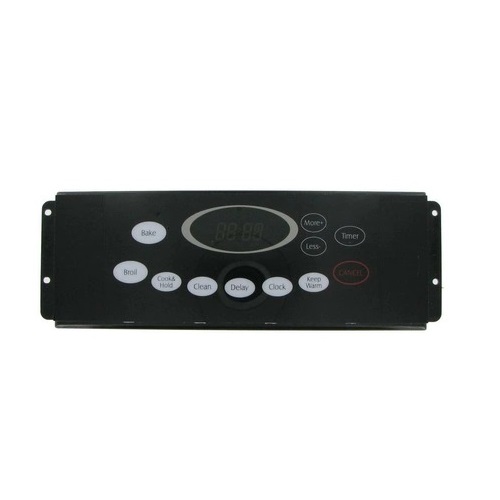 Whirlpool WP5701M719-60 Electronic Clock Oven Control with Overlay-Black