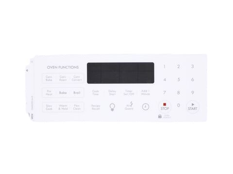 Electrolux 316352203 Oven Control Overlay ES535 White