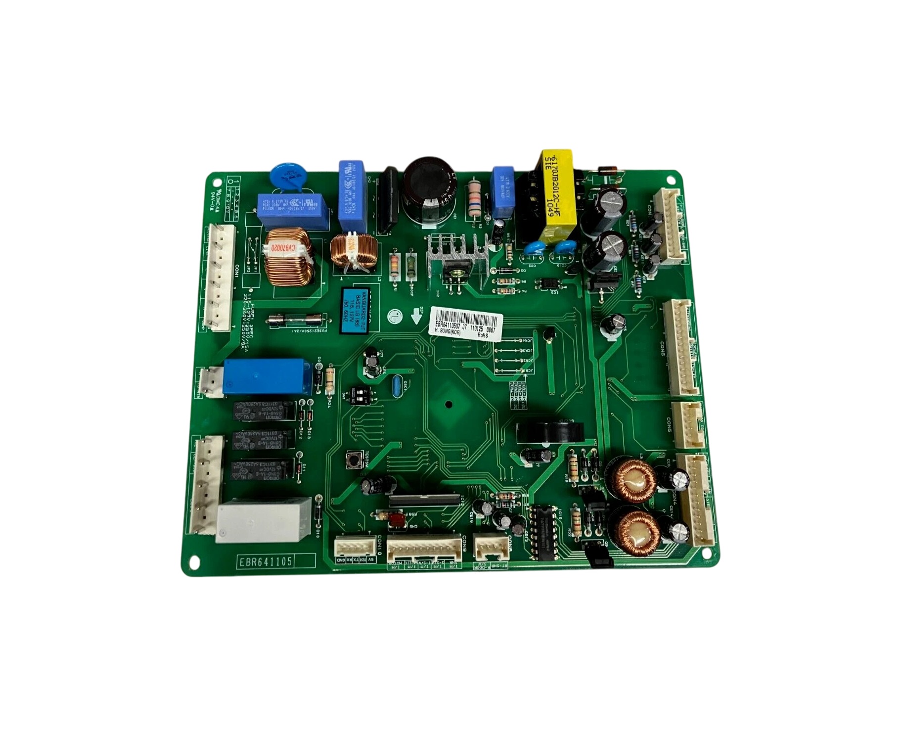 LG EBR64110561 Refrigerator Main PCB Control Board