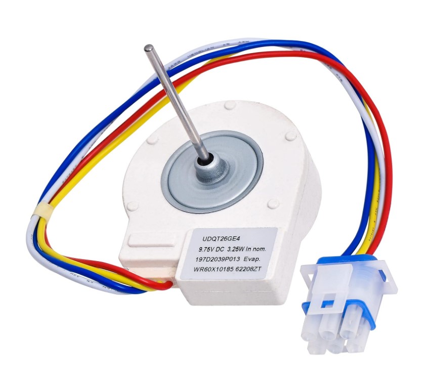 General Electric WR60X10185 Refrigerator Evaporator Fan Motor