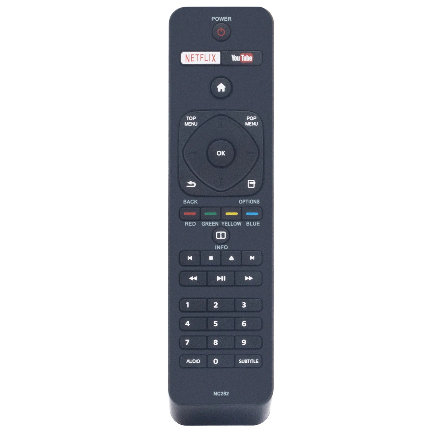 Philips NC282UH Blu-ray DVD Remote Control Unit
