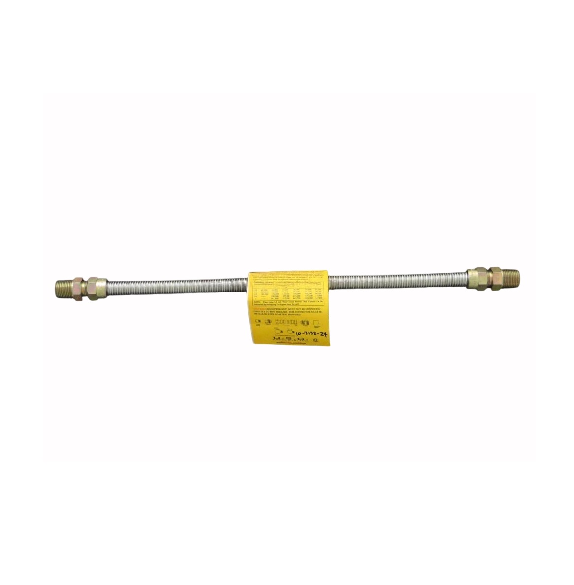 USD Products 100-3132-24 Gas Connector SS 3/8" OD 1/4"
