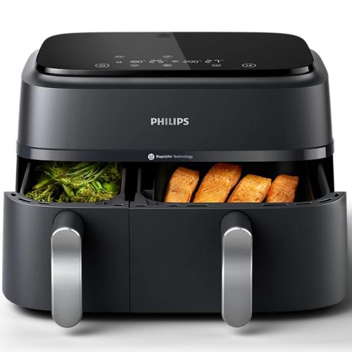 Philips Healthy Cook NA351/00 3000 Series Dual Basket Airfryer