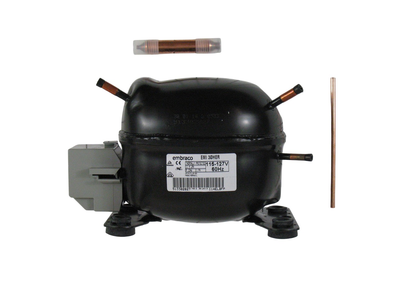 U-Line 80-54911-00 Refrigerator Compressor W/ Electricals Frost Free