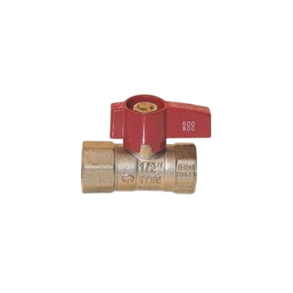 Ez-Flo SGV441 Gas Valve Lever Handle 1/2 FIP X 1/2 FIP