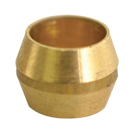 EZ-FLO 65221LF Brass Compression Sleeve 1/4"