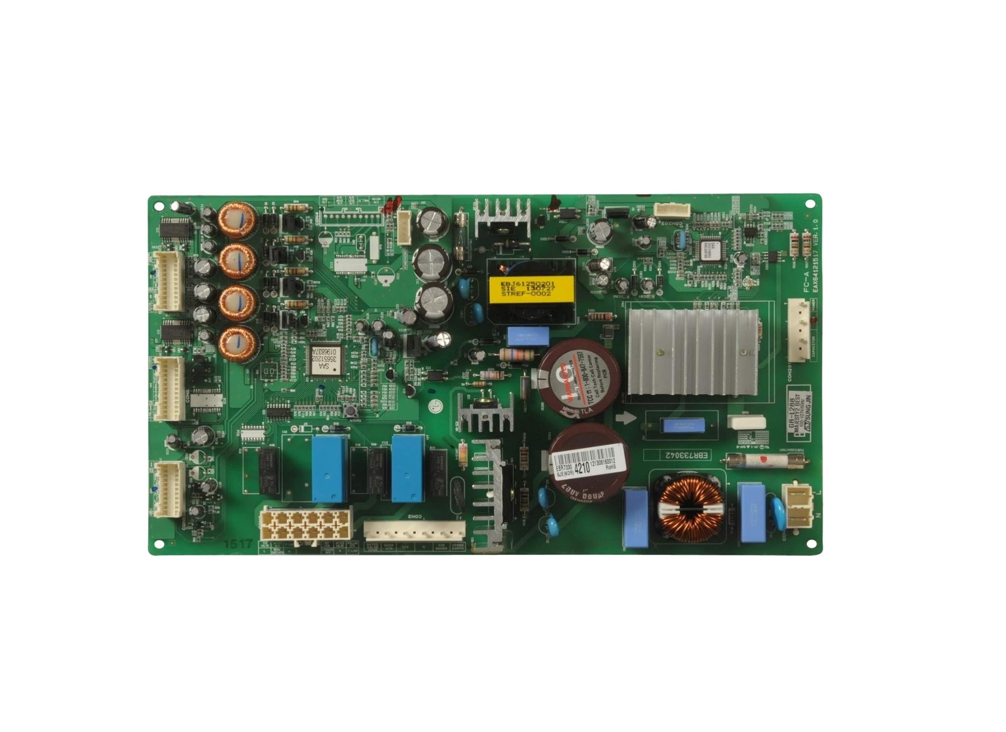LG EBR73304210 Refrigerator PCB Main Control Board