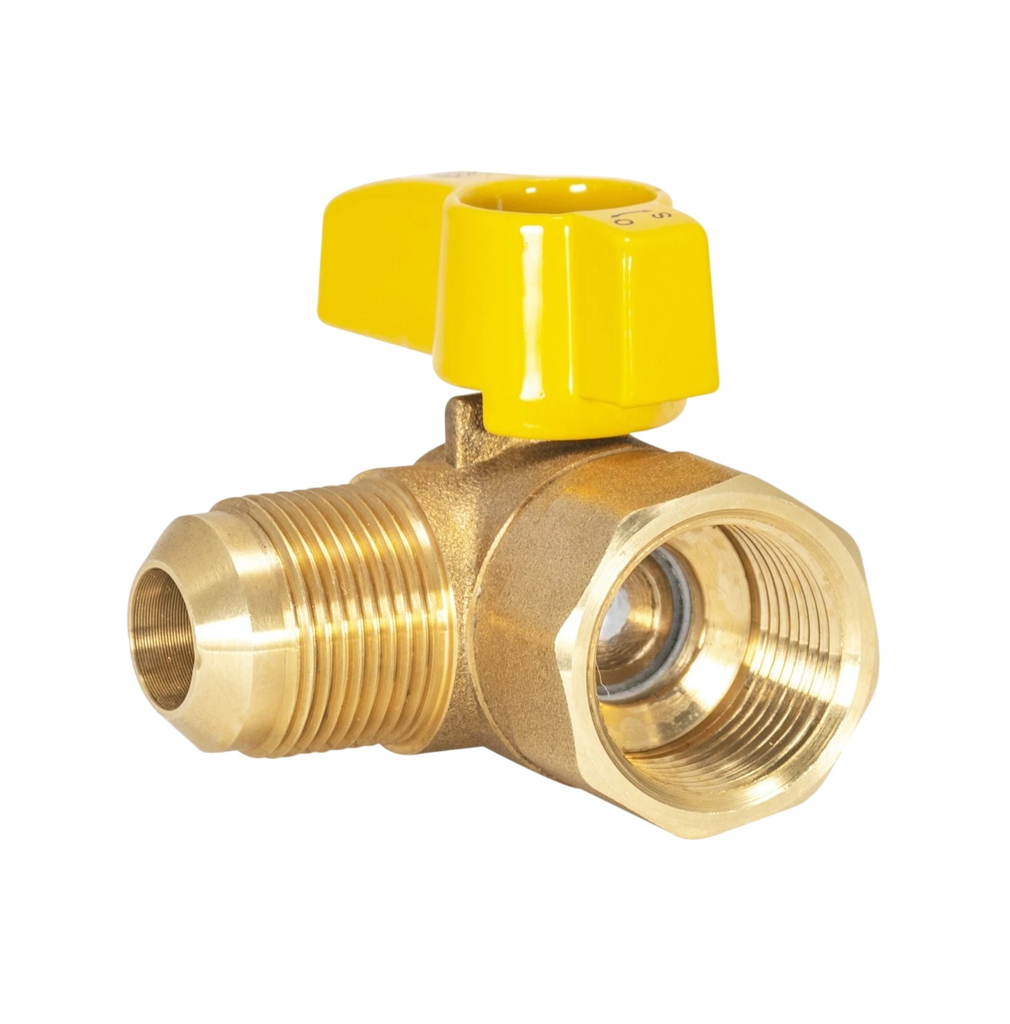 EZ-FLO 60029 Gas Connector Valve Angle 15&frasl;16" FLR &times; 3&frasl;4" FIP