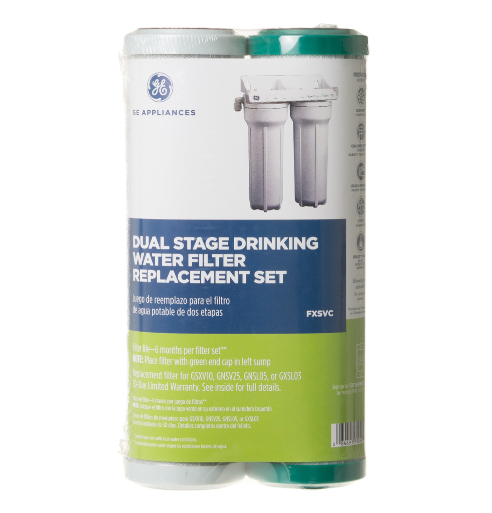 General Electric FXSVC Dual-Stage Drinking Water Filter Set