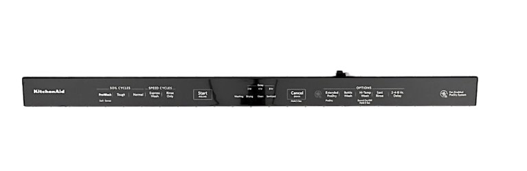 Whirlpool W11162732 Dishwasher Console
