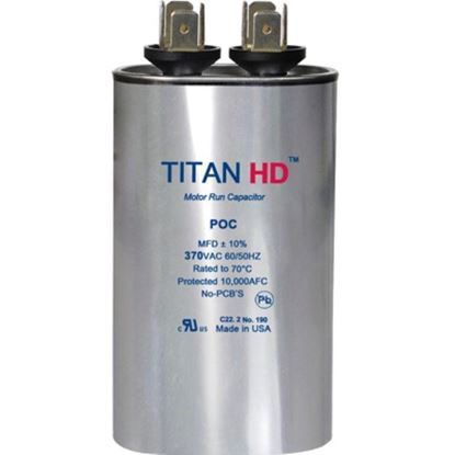 Packard POC35A TITAN HD Oval Run Capacitor 35 MFD 370 Volts