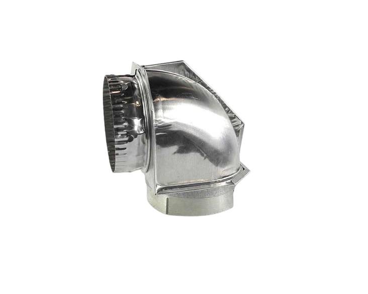 Frigidaire 5305514872 Dryer 4" Dia 90 Degree Close Vent Elbow