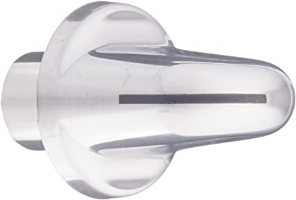General Electric WB03X10317 Range Tri-Chrome Plated Vent Knob
