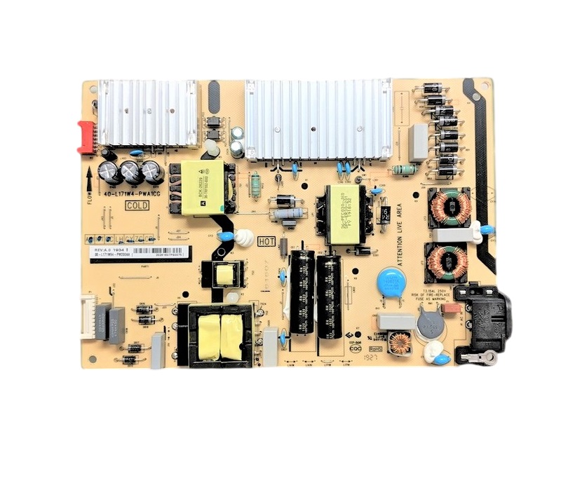 TCL 08-L171W94-PW200AA TV LED Power Supply Board