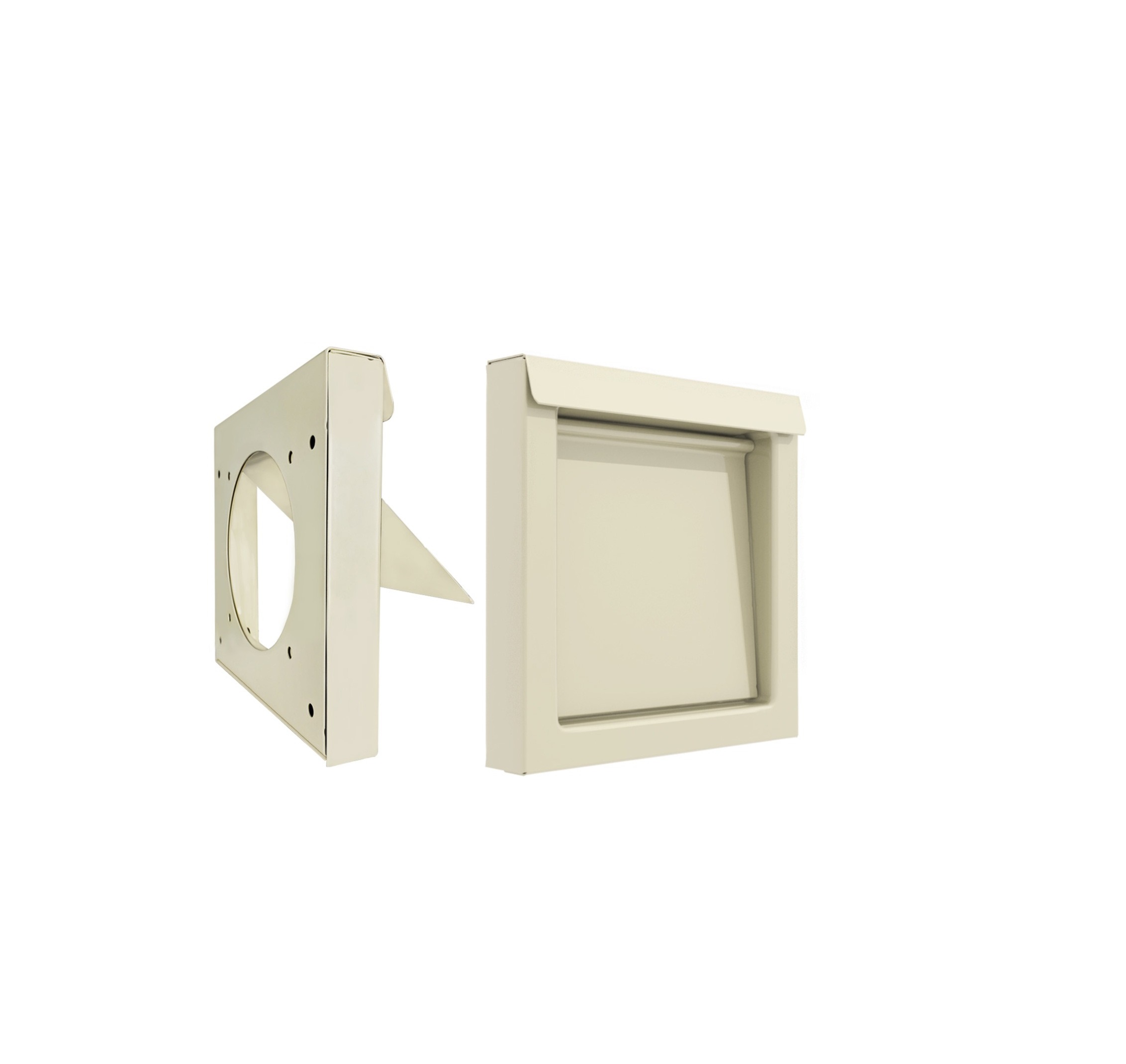 Inovate DWV4T Tan Dryer Wall Vent - 4"Flush Mount